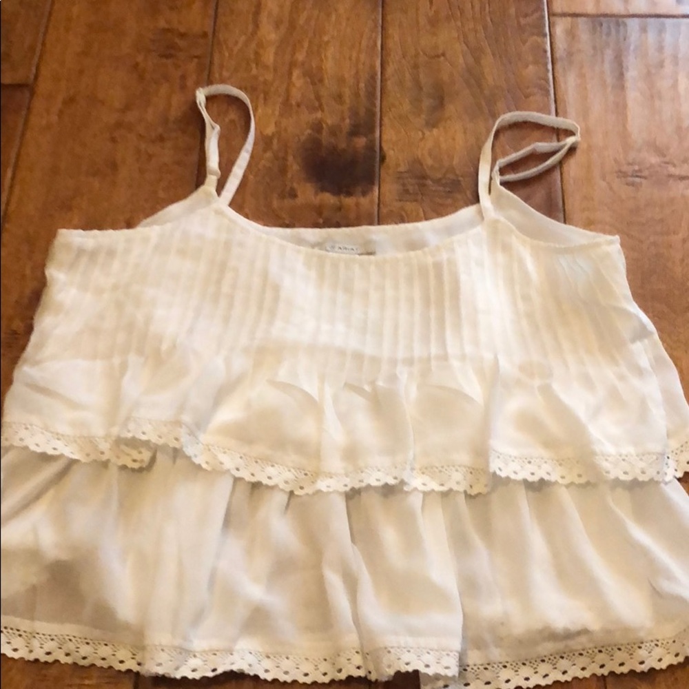 Arias lace tank top
